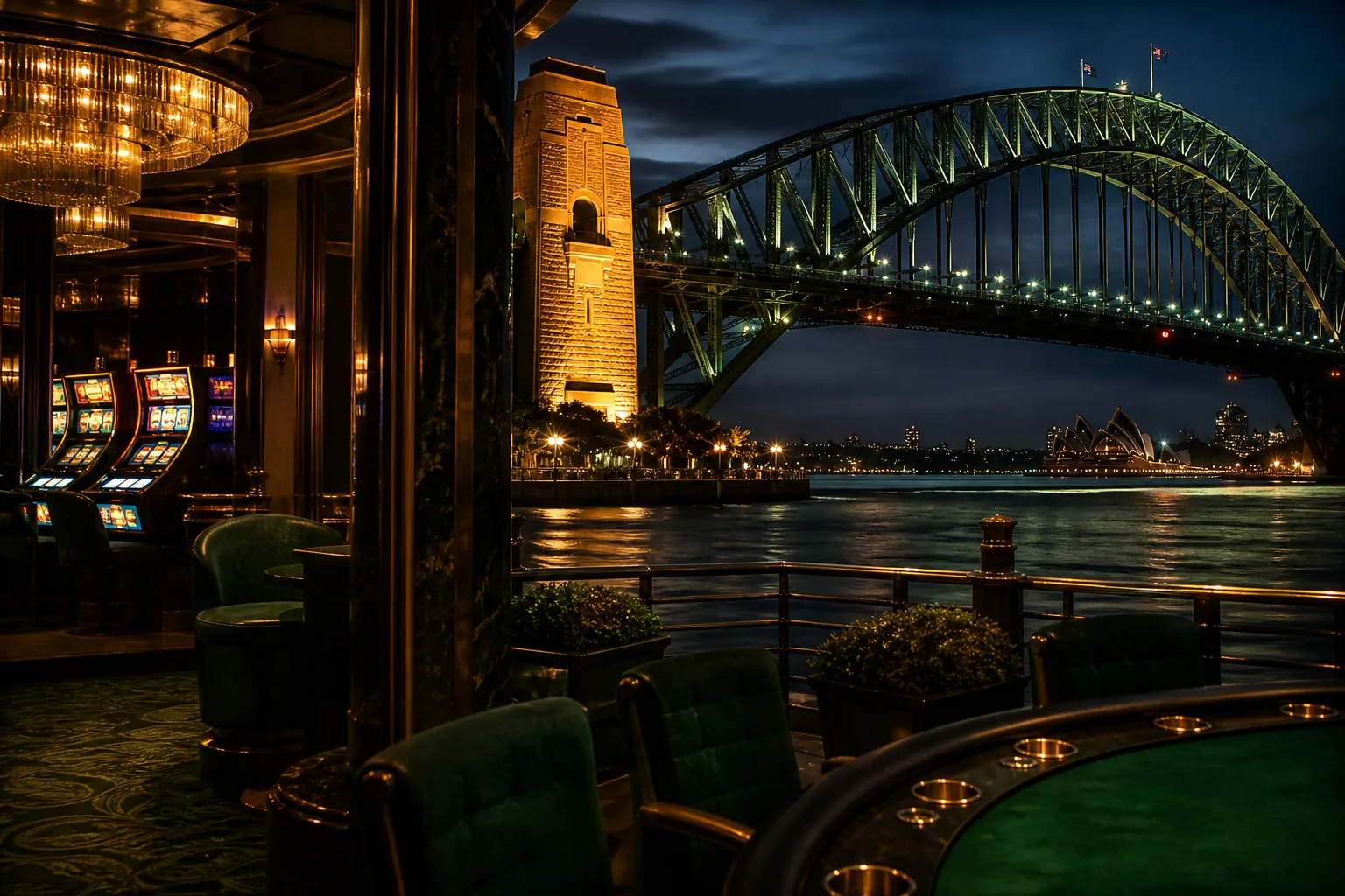 Editorial city guide graphic for Lucky Ones Casino readers in Sydney, NSW